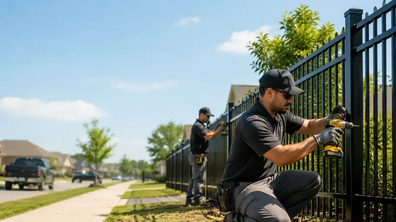 Metal Fence Installation in Bathgate, ND